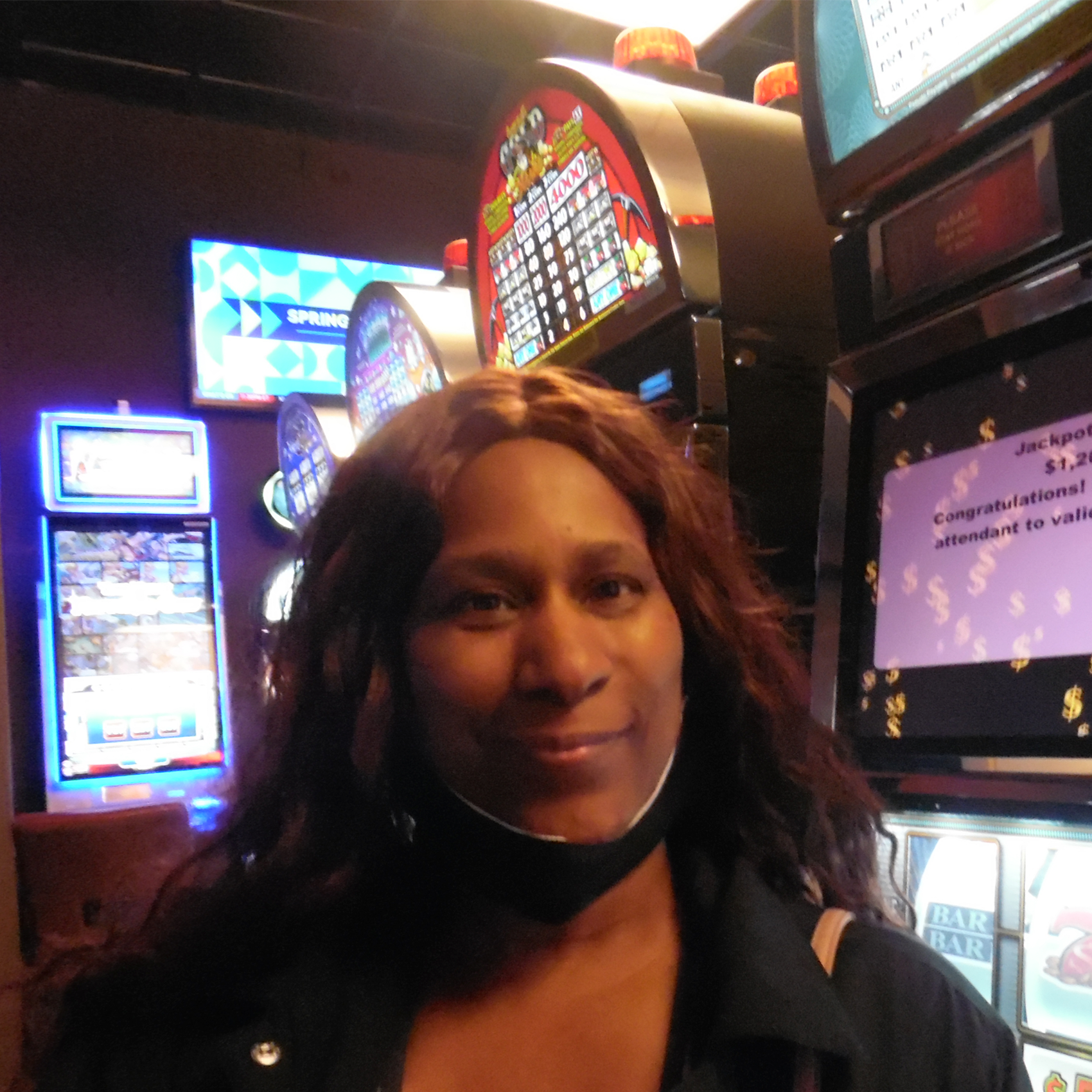 Makeba, Jackpot winner at 7th Street Casino