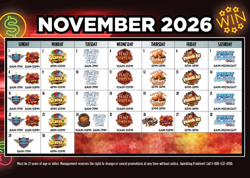 November 2026 Calendar